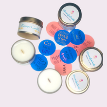 Load image into Gallery viewer, Message candle