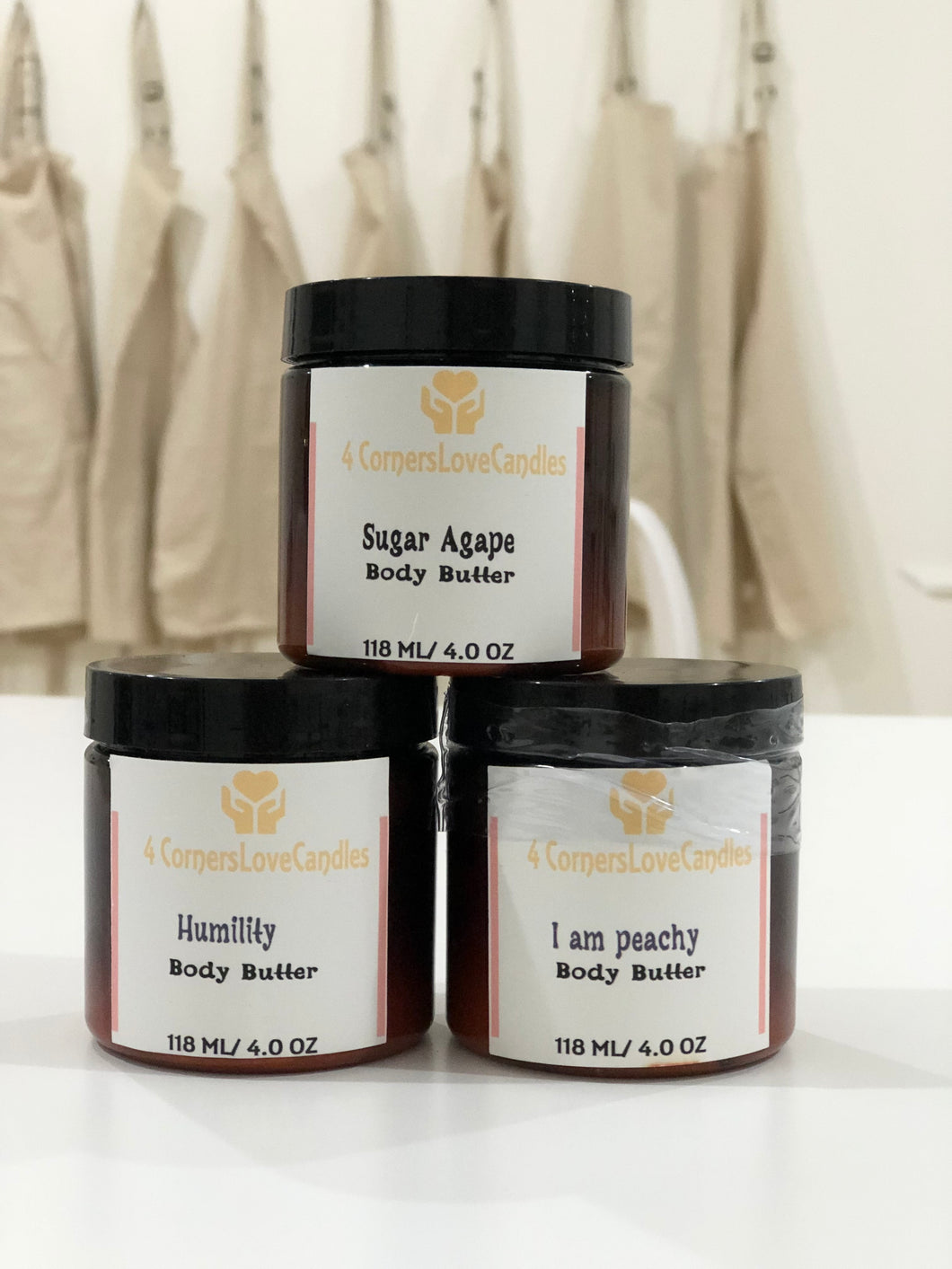 Whipped body butter